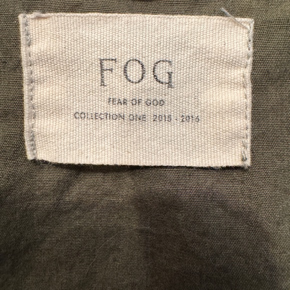 Fear Of God collection 1 cargo camouflage jacket - Picture 2 of 11